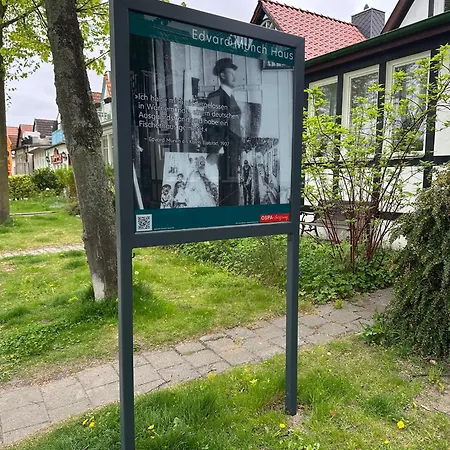 Im Edvard-munch-haus Warnemuende Rostock